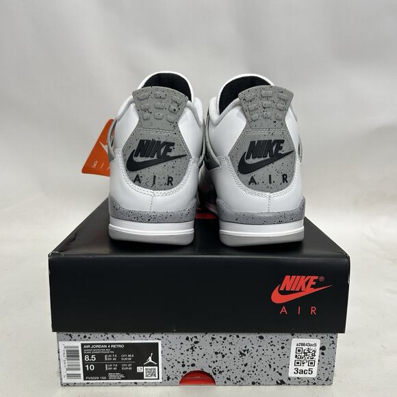Nike Air Jordan 4 Retro OG “White Cement” (2025) main image 4